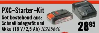 Hornbach PXC-Starter-Kit Angebot