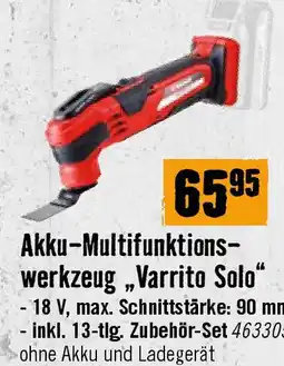 Hornbach Akku-Multifunktions- werkzeug,,Varrito Solo Angebot