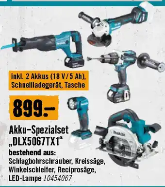 Hornbach Akku-Spezialsets ..DLX5067TX1 Angebot
