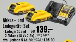 Hornbach Akkus- und Ladegerät-Set Angebot