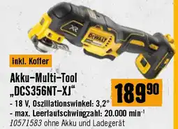 Hornbach Akku-Multi-Tool „DCS356NT-XJ Angebot