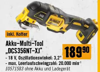 Hornbach Akku-Multi-Tool „DCS356NT-XJ Angebot