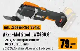 Hornbach Akku-Multitool „WX696.9 Angebot