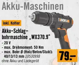 Hornbach Akku-Schlag- bohrmaschine,,WX370.9 Angebot