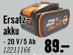 Hornbach Ersatz- akku Angebot