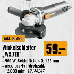Hornbach Winkelschleifer Angebot