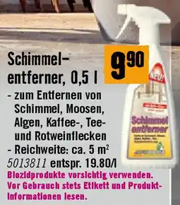 Hornbach Schimmel entferner Angebot