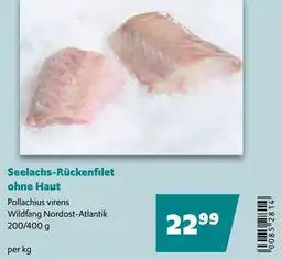 Eurogast Grissemann Seelachs-Rückenfilet ohne Haut Angebot
