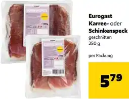 Eurogast Grissemann Karree- oder Schinkenspeck geschnitten Angebot