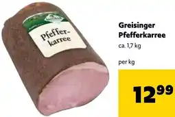 Eurogast Grissemann Greisinger Pfefferkarree Angebot