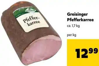 Eurogast Grissemann Greisinger Pfefferkarree Angebot