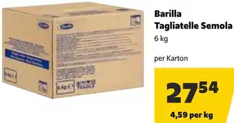 Eurogast Grissemann Tagliatelle Semola Angebot