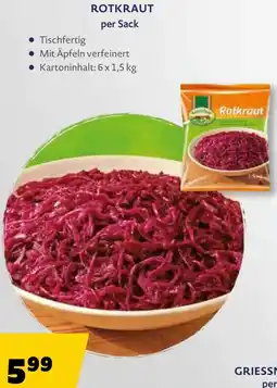Eurogast Grissemann Rotkraut Angebot
