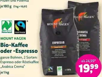 Denn's Biomarkt Bio-Kaffee oder -Espresso Angebot