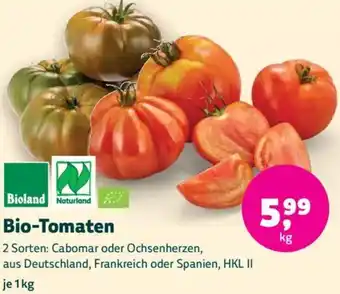 Denn's Biomarkt Bio-Tomaten Angebot