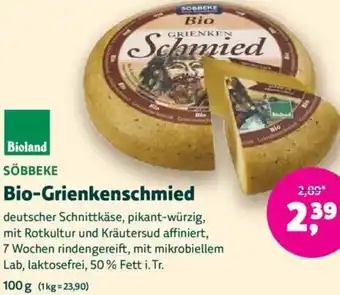 Denn's Biomarkt Bio-Grienkenschmied Angebot