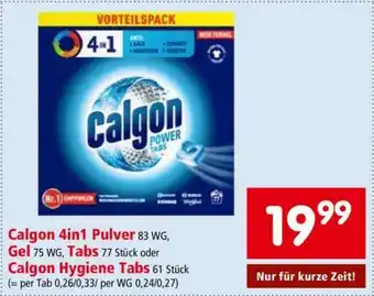 Interspar Calgon 4in1 Pulver Angebot