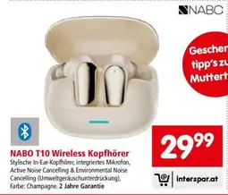Interspar NABO T10 Wireless Kopfhörer Angebot