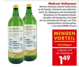 Interspar Mehrner Heilwasser Angebot