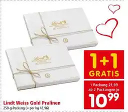 Interspar Lindt Weiss Gold Pralinen Angebot