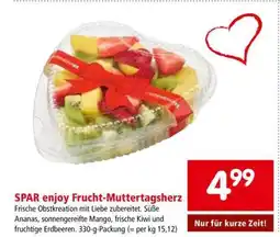 Interspar SPAR enjoy Frucht-Muttertagsherz Angebot