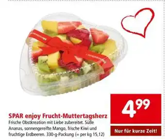 Interspar SPAR enjoy Frucht-Muttertagsherz Angebot