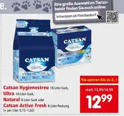 Interspar Catsan Hygienestreu Angebot