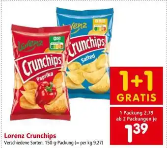 Interspar Lorenz Crunchips Angebot
