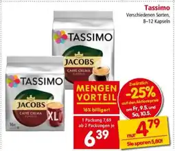 Interspar Tassimo Angebot