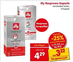 Interspar Illy Nespresso Kapseln Angebot