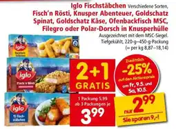 Interspar IGLO FISCHSTÄBCHEN Angebot