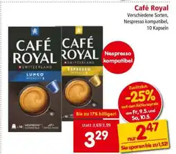 Interspar Cafe Royal Angebot
