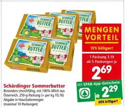 Interspar Schärdinger Sommerbutter Angebot