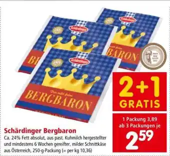 Interspar Schärdinger Bergbaron Angebot