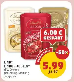PENNY Lindt Lindor Kugeln Angebot