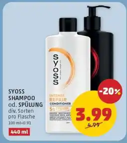 PENNY SYOSS SHAMPOO od. SPÜLUNG Angebot