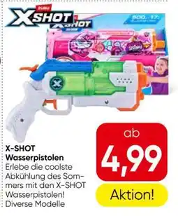 Eurospar X-SHOT Wasserpistolen Angebot