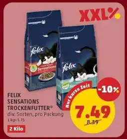 PENNY FELIX SENSATIONS TROCKENFUTTER Angebot