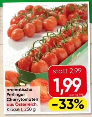 Eurospar aromatische Perlinger Cherrytomaten Angebot