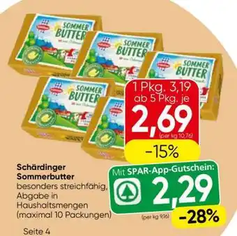 Eurospar Schärdinger Sommerbutter Angebot