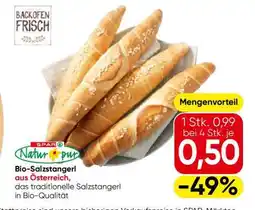 Eurospar Bio-Salzstangerl Angebot