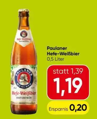 Eurospar Paulaner Hefe- Weißbier Angebot