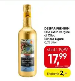 Eurospar DESPAR PREMIUM Olio extra vergine di Oliva Riviera Ligure Angebot