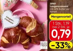 Spar SPAR Laugencroissant Angebot