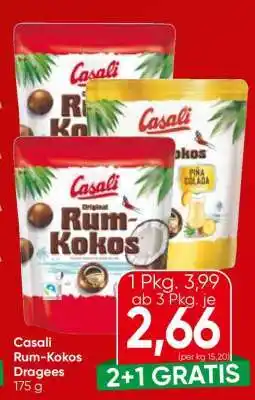 Eurospar Casali Rum-Kokos Dragees Angebot