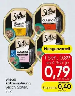 Spar Sheba Katzennahrung Angebot