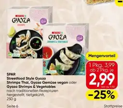 Eurospar SPAR Streetfood Style Gyoza Angebot