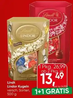 Eurospar Lindt Lindor Kugeln Angebot