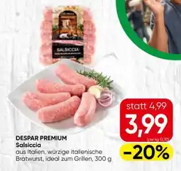 Spar DESPAR PREMIUM Salsiccia Angebot