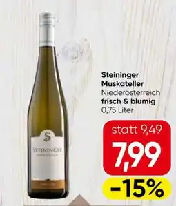 Eurospar Steininger Muskateller Angebot